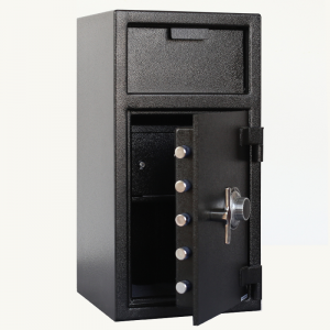 New Style Safe Box Depository Drop Deposit Front Load Cash Money Safe Lock